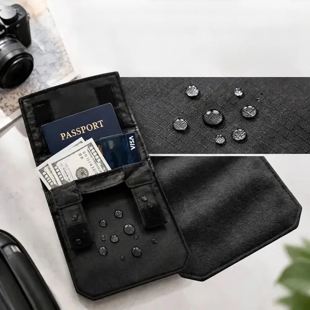 Anti Theft Hidden Wallet | Waist Belt Money Pouch for Passport, Phone & Cards
